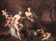 AMIGONI, Jacopo Venus and Adonis uj oil painting